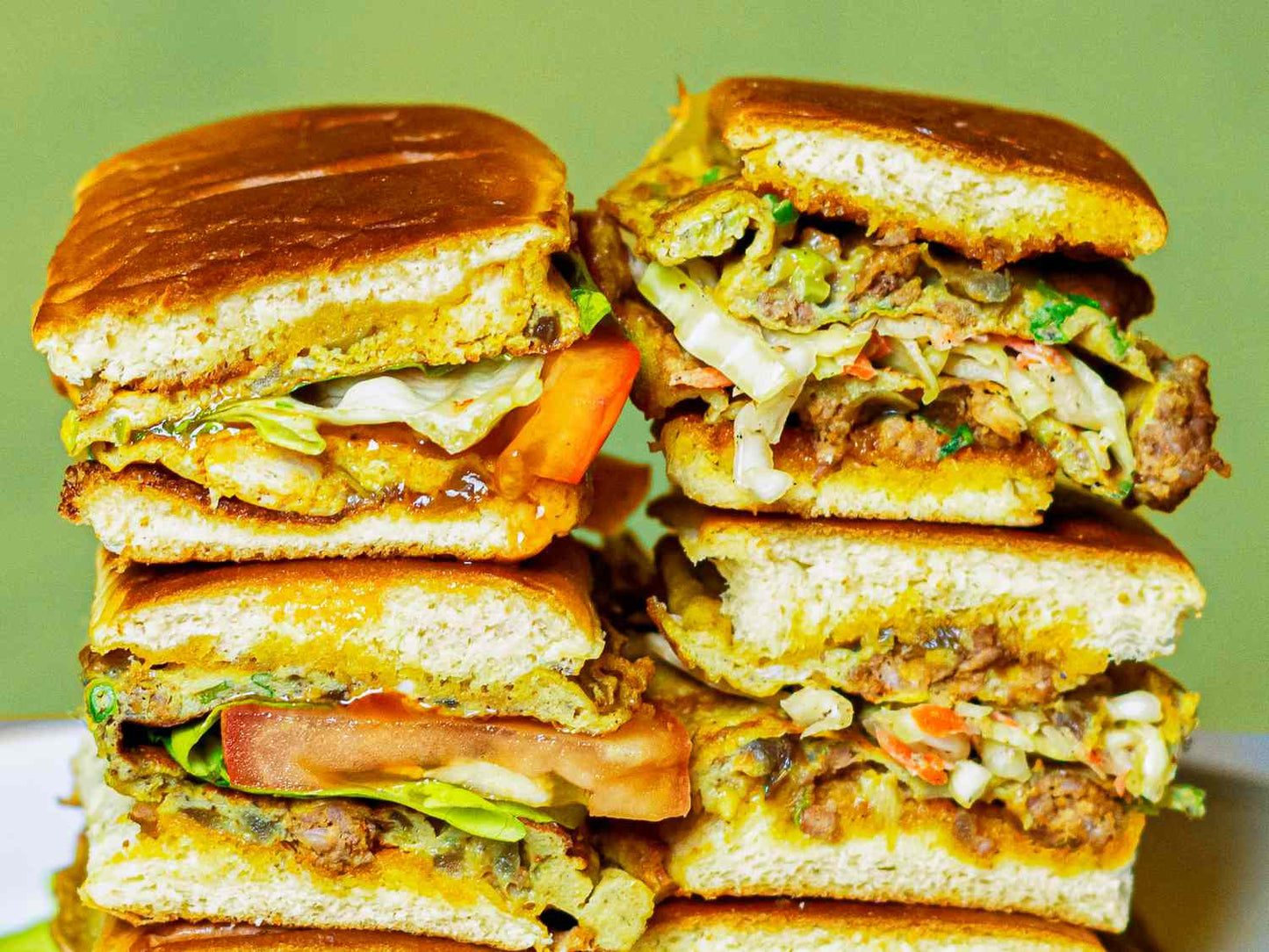 Veggie Omelette Hoagie
