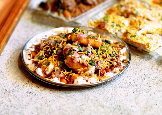 Aloo Tikki Chaat (Catering)